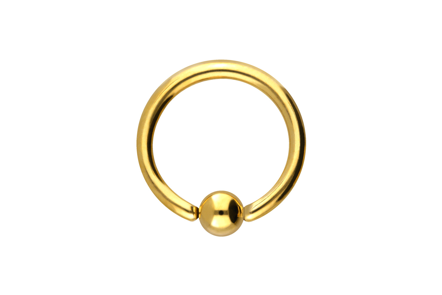 Chirurgenstahl O-Ring KUGEL - biegbar von Piercingline
